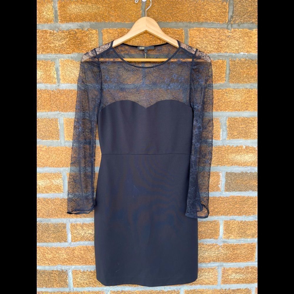Maje Mesh Dress Size2